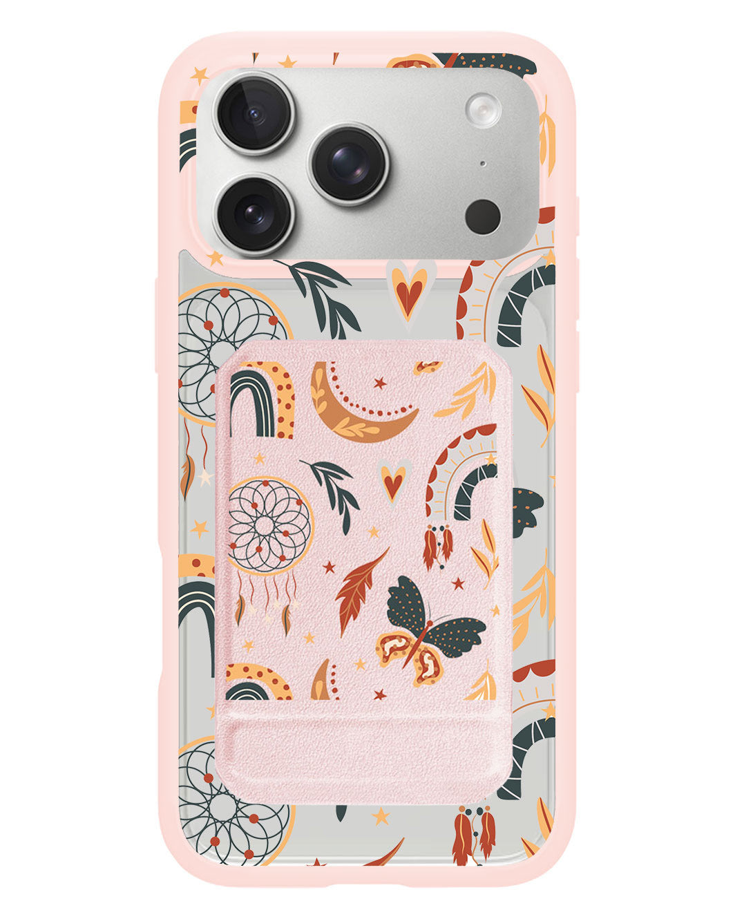 iPhone Magnetic Multifold Wallet - Boho 3.0