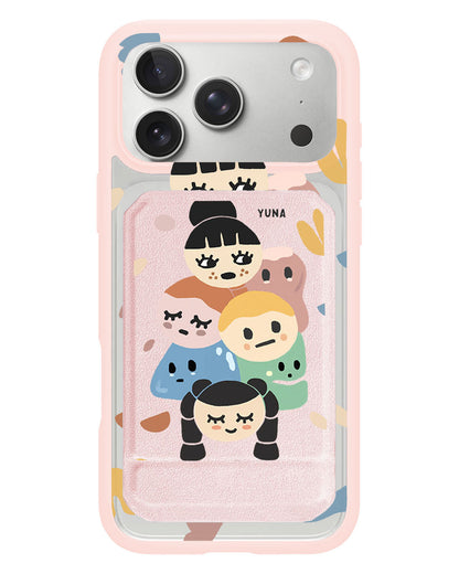 iPhone Magnetic Multifold Wallet - Doodle 1.0