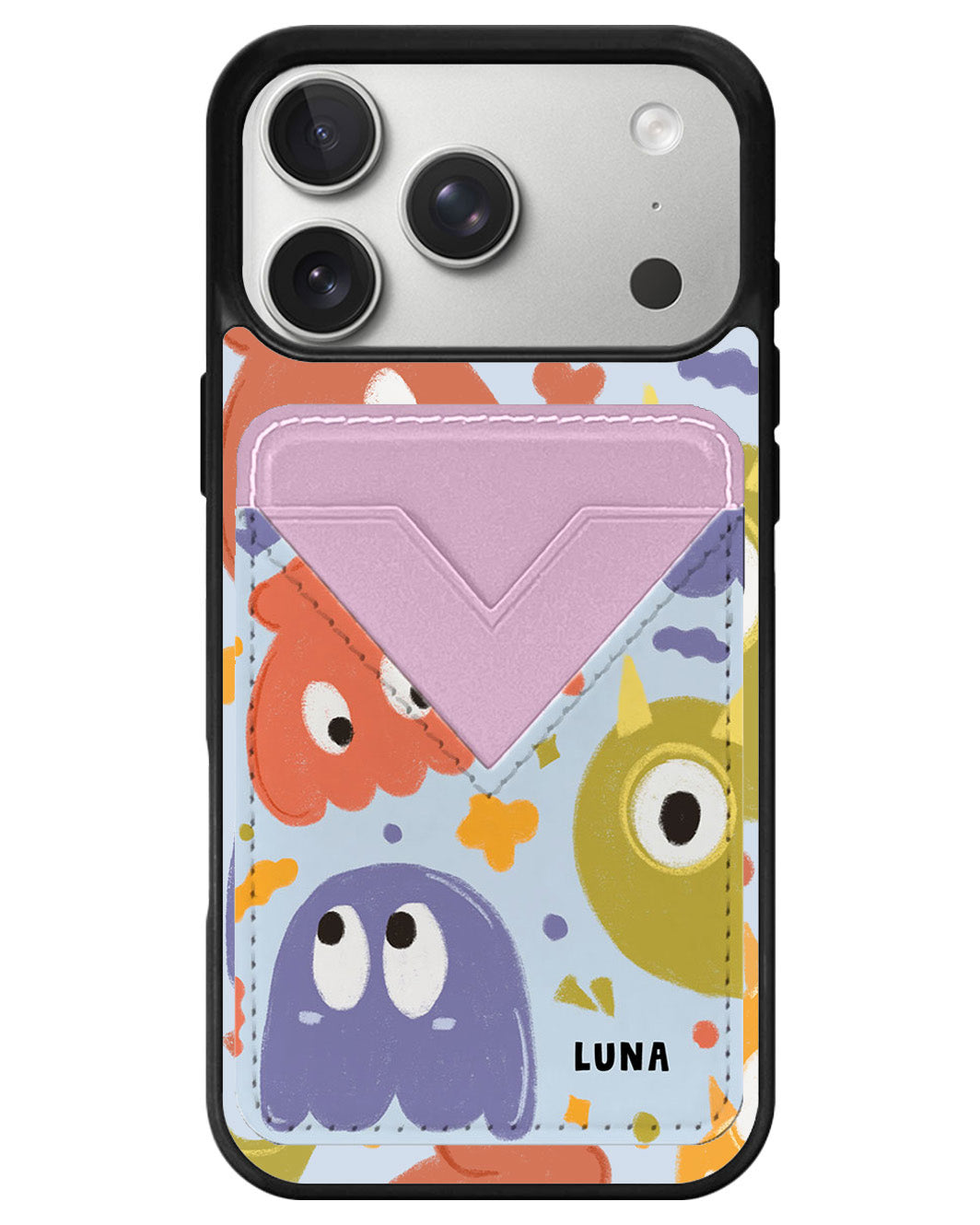 iPhone Avant Wallet Case - Cute Monster 1