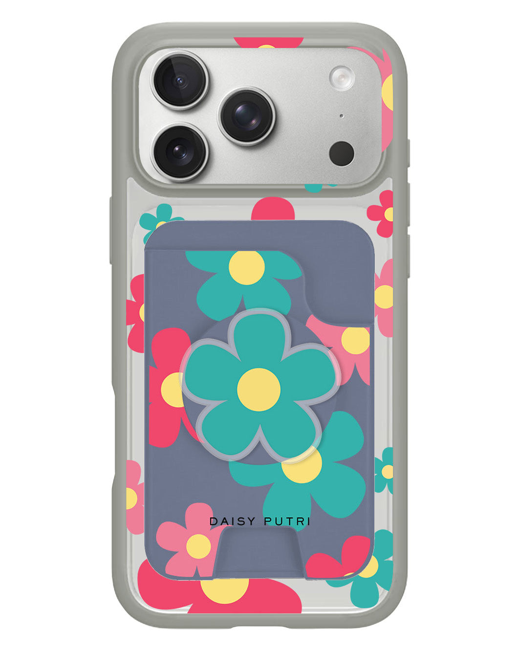 iPhone Magpop Wallet - Daisy Delight 2.0