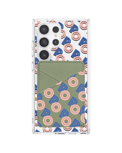 Android Phone Wallet Case - Initial 1.0 Monogram