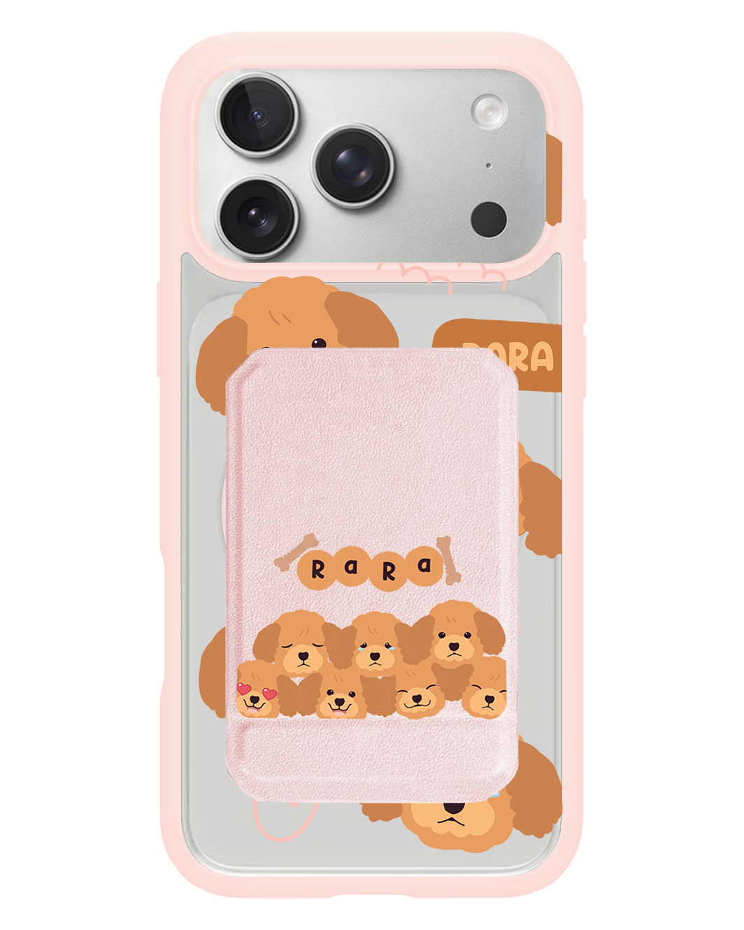 iPhone Magnetic Multifold Wallet - Poodle Squad 3.0