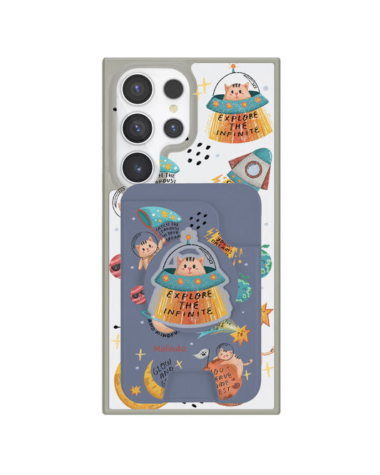 Android Magpop Wallet - Spaceship