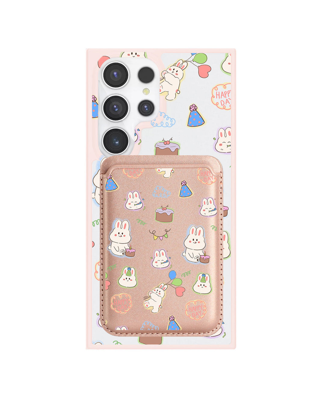 Android Magnetic Wallet Case - Fun Party