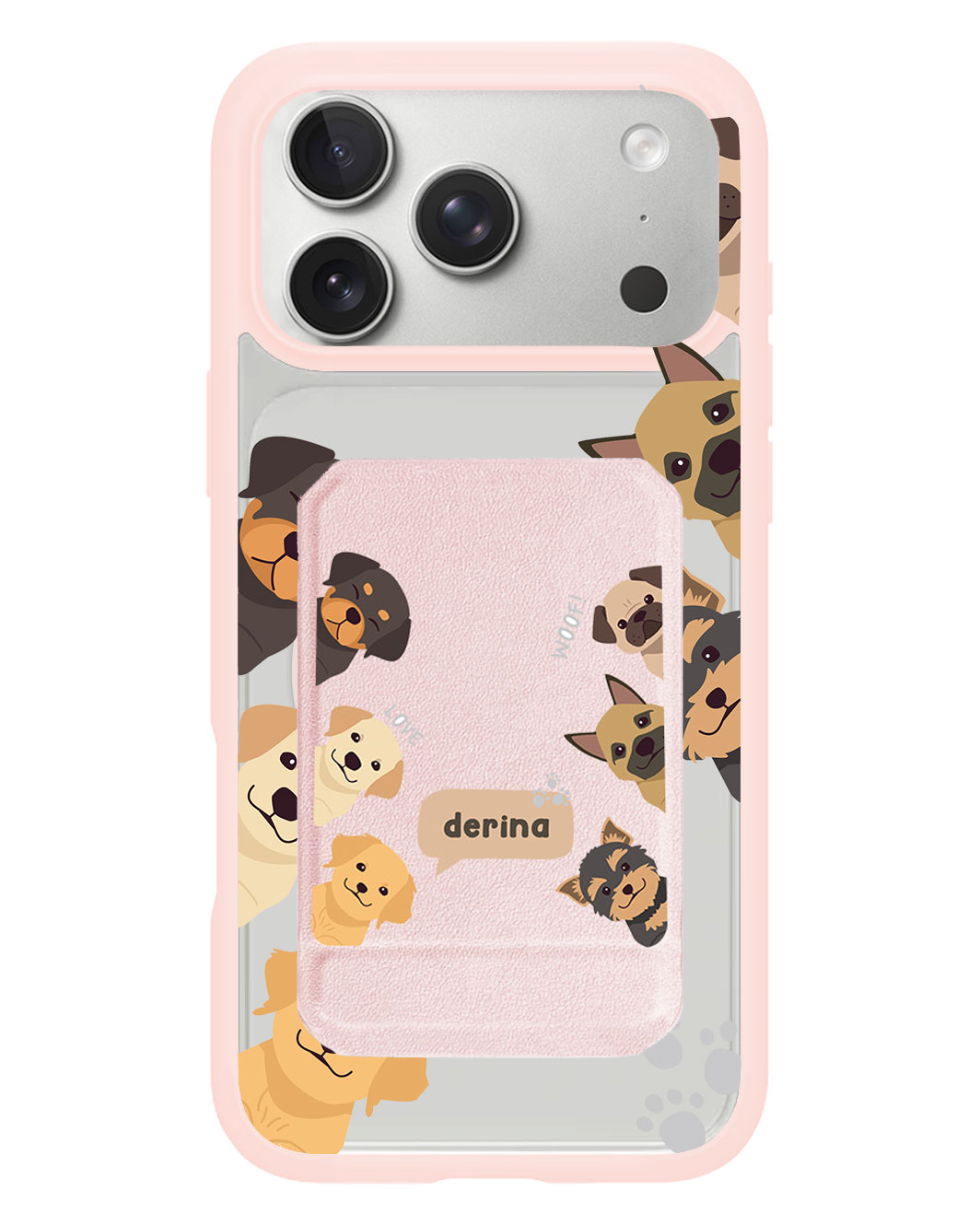 iPhone Magnetic Multifold Wallet - Ruff Family