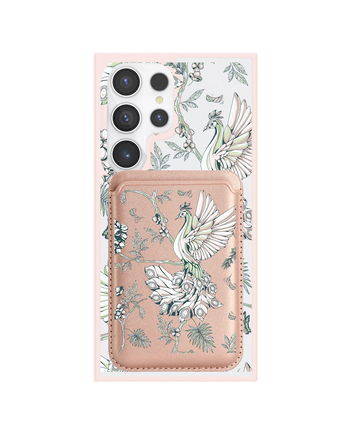 Android Magnetic Wallet Case - Peacock 4.0