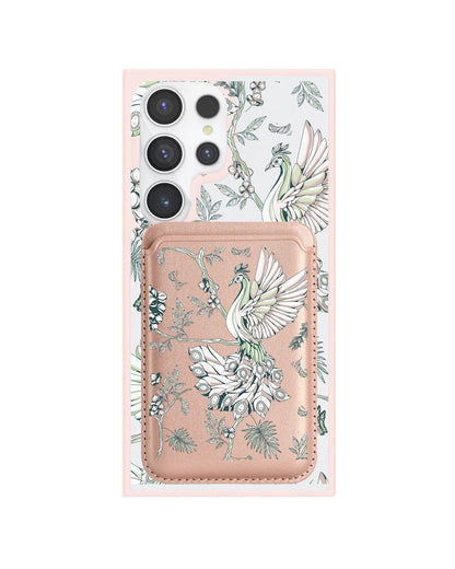 Android Magnetic Wallet Case - Peacock 4.0