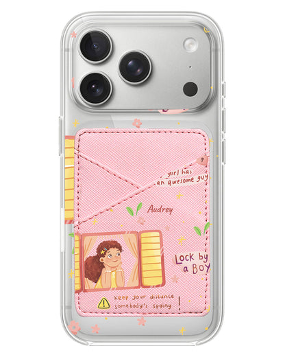 iPhone Phone Wallet Case - Crush Girl