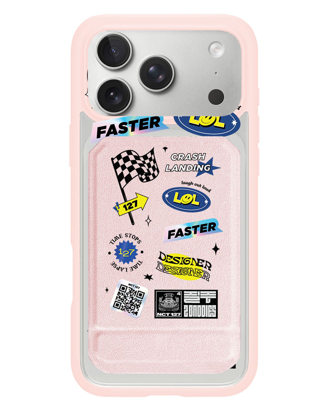 iPhone Magnetic Multifold Wallet - NCT127 Sticker Pack