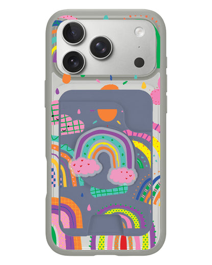 iPhone Magpop Wallet - Rainbow