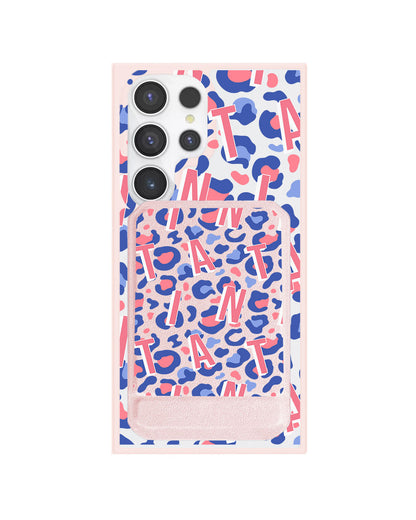 Android Magnetic Multifold Wallet - Leopard Monogram 1.0