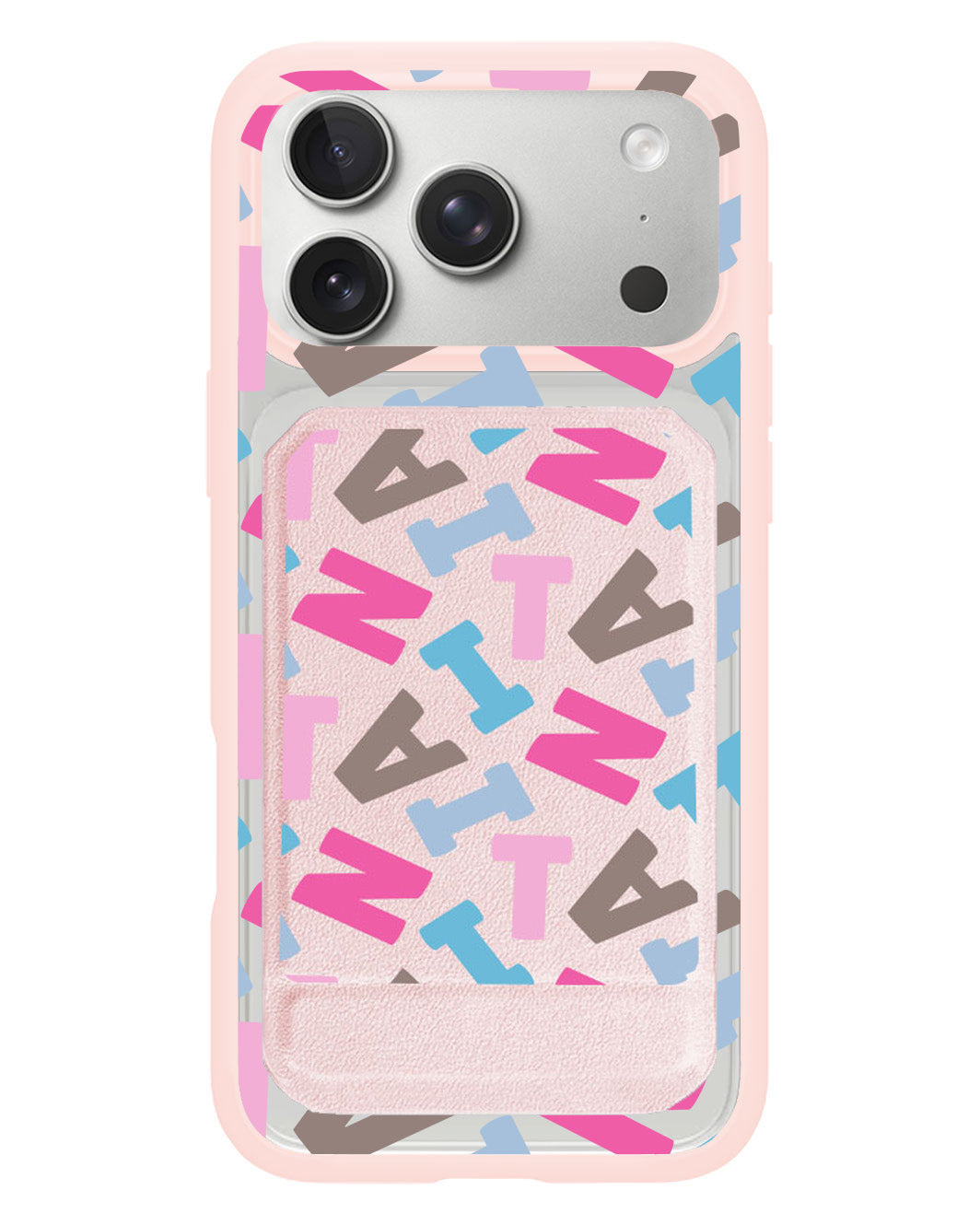 iPhone Magnetic Multifold Wallet - Scattered Monogram 2.0