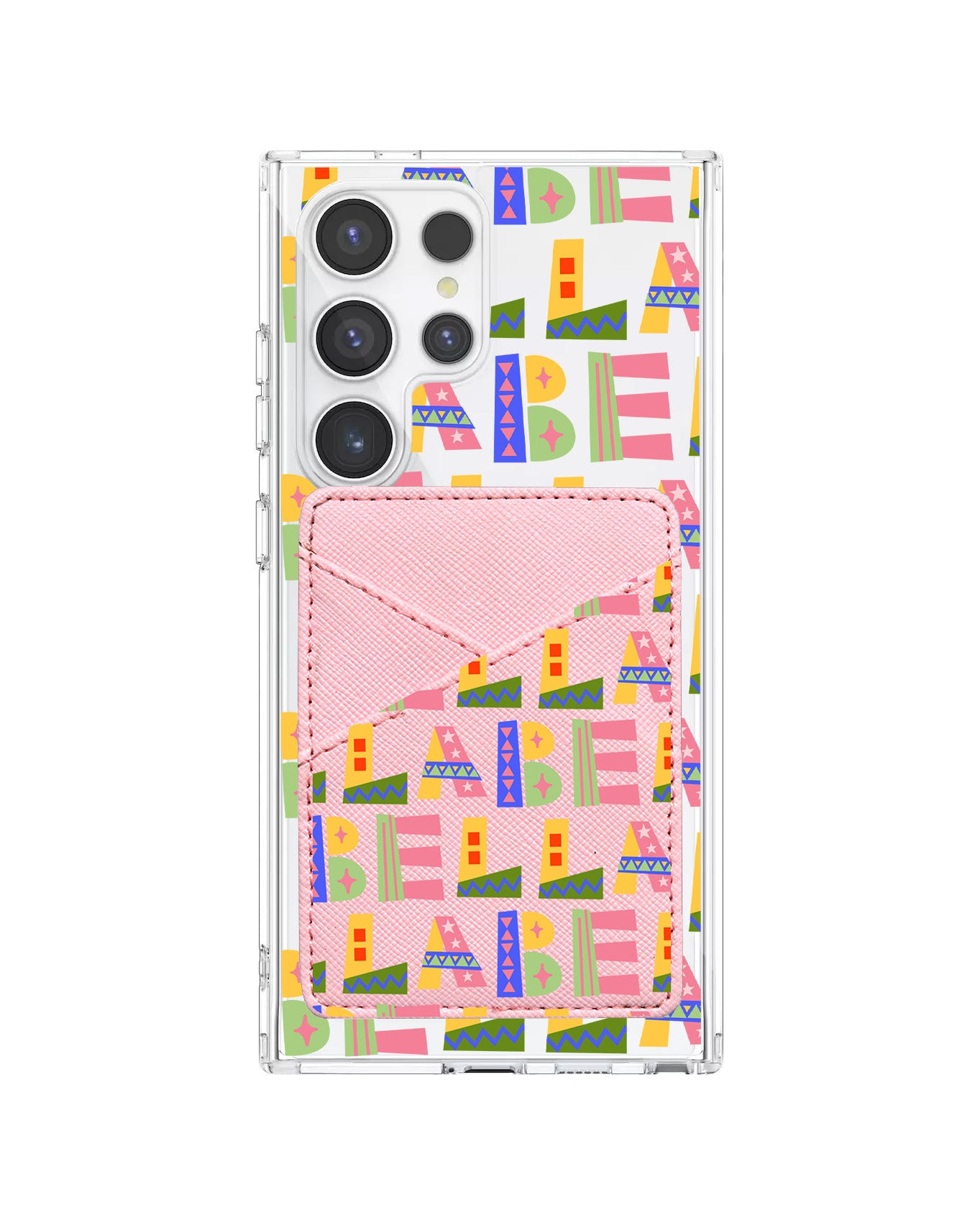 Android Phone Wallet Case - Playful Monogram 5.0