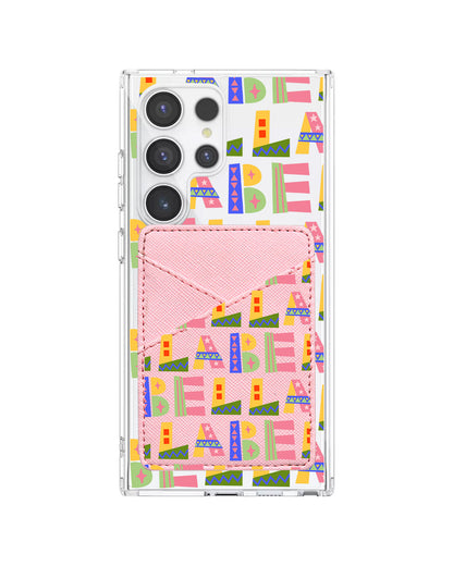 Android Phone Wallet Case - Playful Monogram 5.0