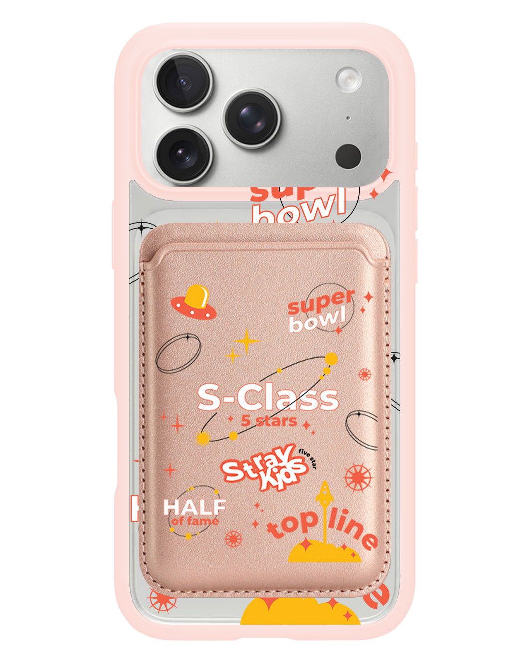 iPhone Magnetic Wallet Case - Stray Kids 5stars