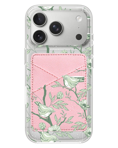 iPhone Phone Wallet Case - Lovebird Monochrome 4.0