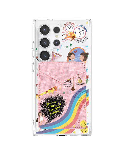 Android Phone Wallet Case - Self Love 2.0