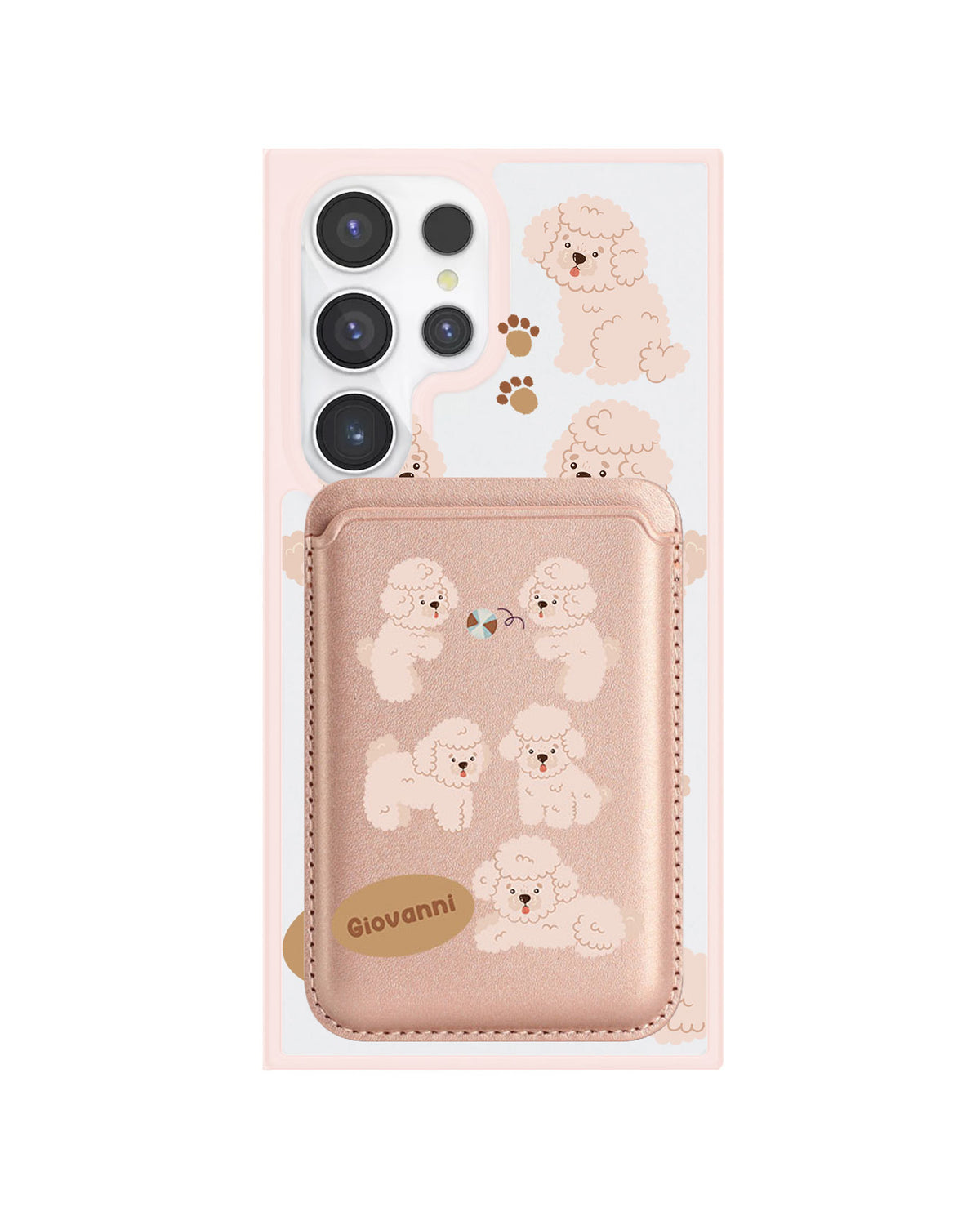 Android Magnetic Wallet Case - Poodle Squad 2.0