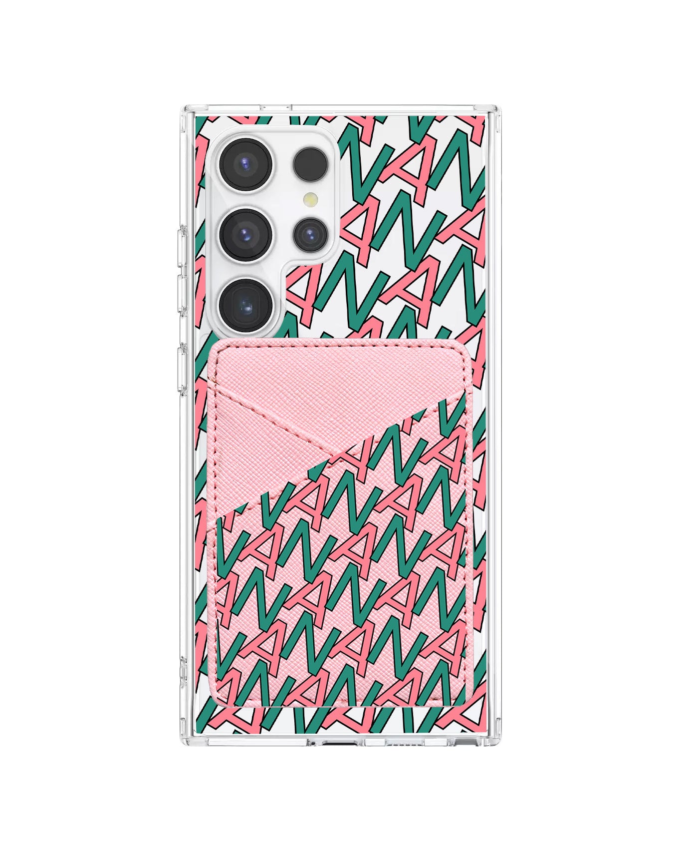 Android Phone Wallet Case - Initial 7.0 Monogram