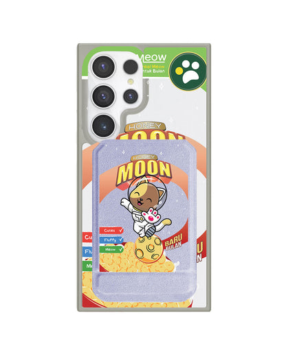 Android Magnetic Multifold Wallet - Honey Moon