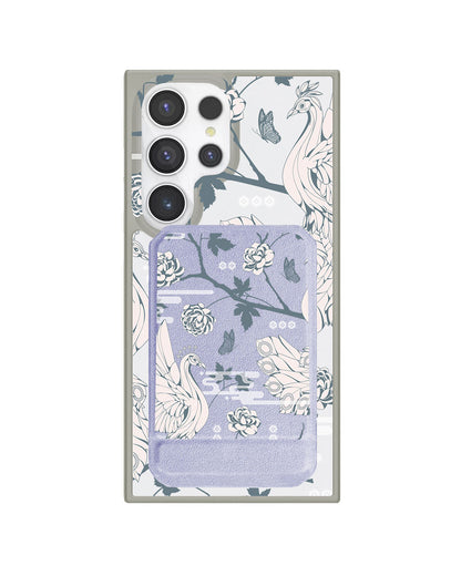 Android Magnetic Multifold Wallet - Bird & Paradise 2.0