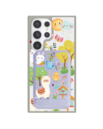 Android Magnetic Multifold Wallet - Spring