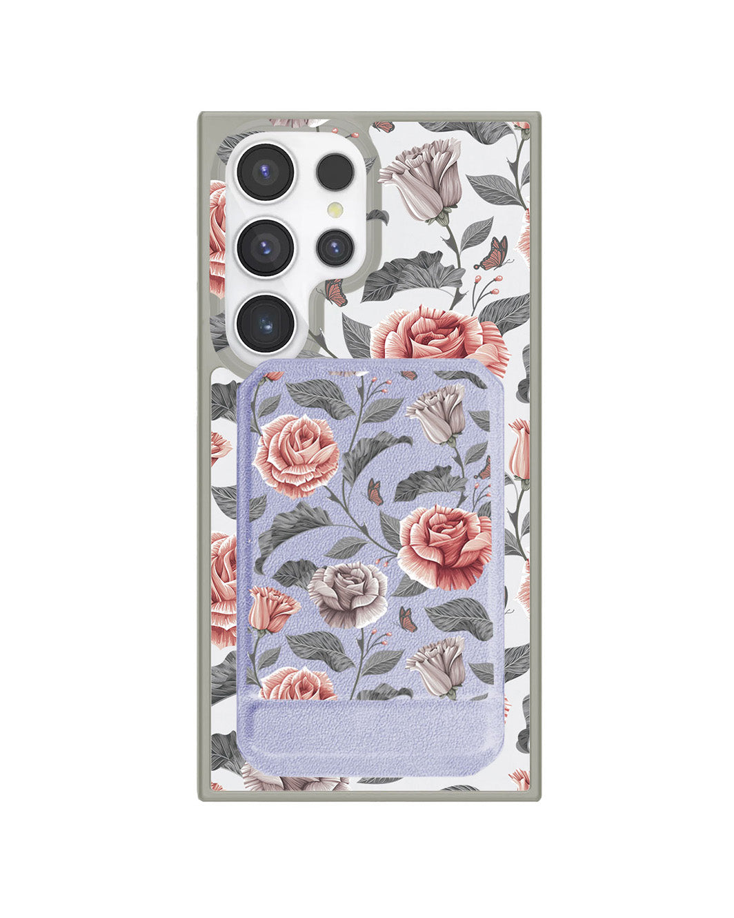 Android Magnetic Multifold Wallet - Rosie