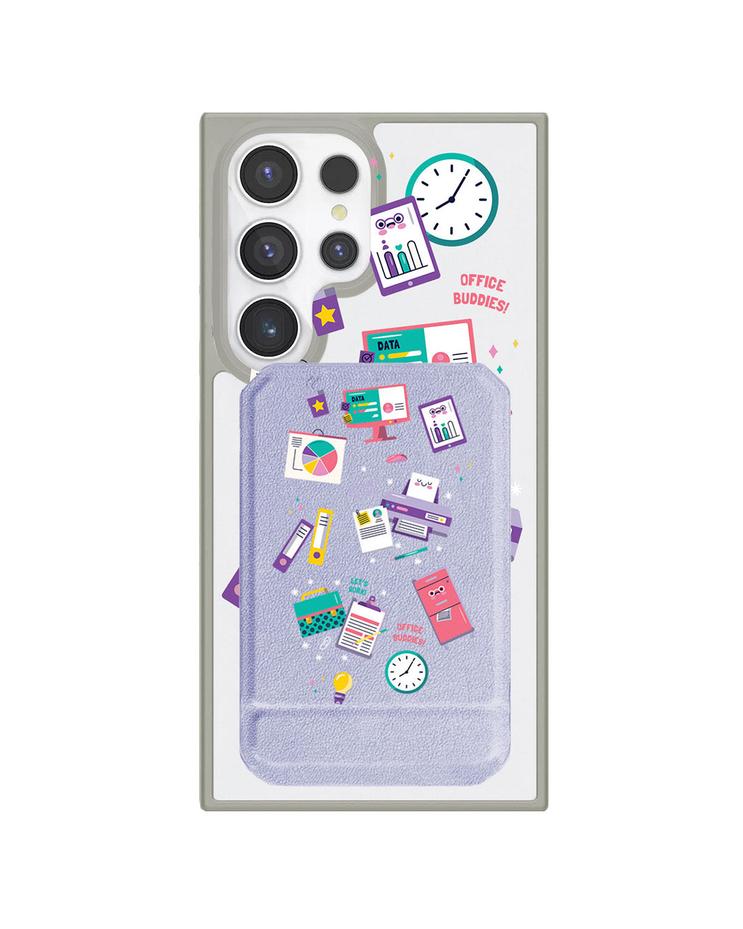 Android Magnetic Multifold Wallet - Officer