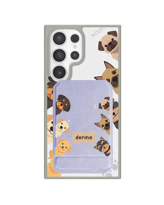 Android Magnetic Multifold Wallet - Ruff Family 1.0