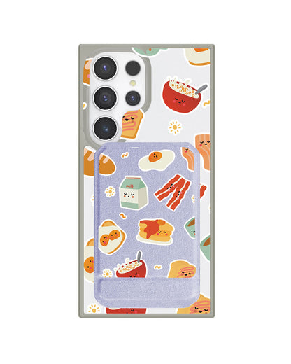 Android Magnetic Multifold Wallet - English Breakfast