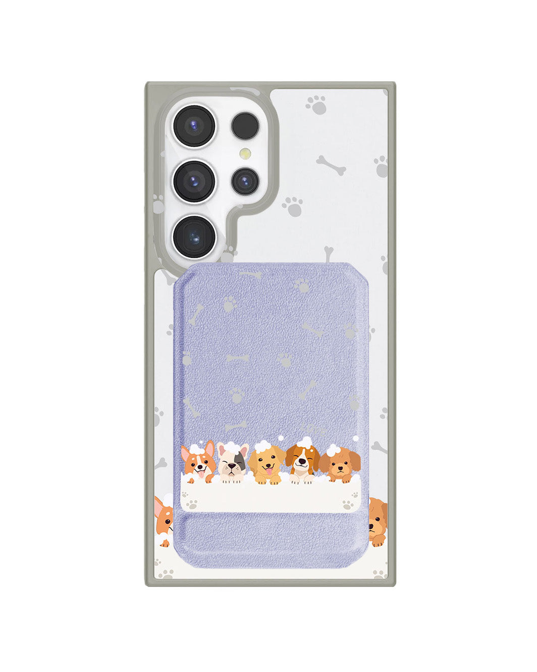 Android Magnetic Multifold Wallet - Ruff Family 2.0