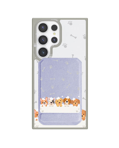 Android Magnetic Multifold Wallet - Ruff Family 2.0