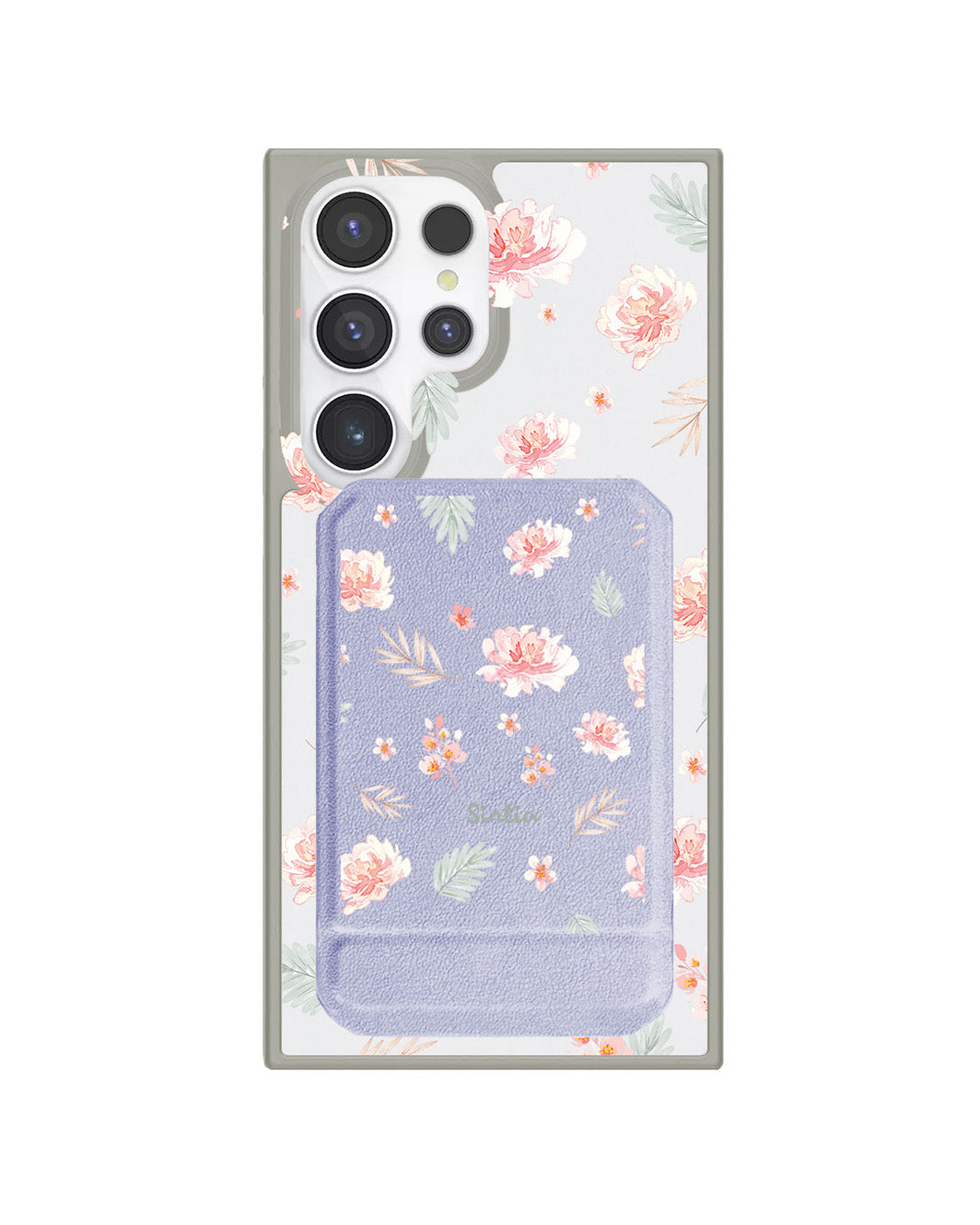 Android Magnetic Multifold Wallet - Botanical Garden 4.0