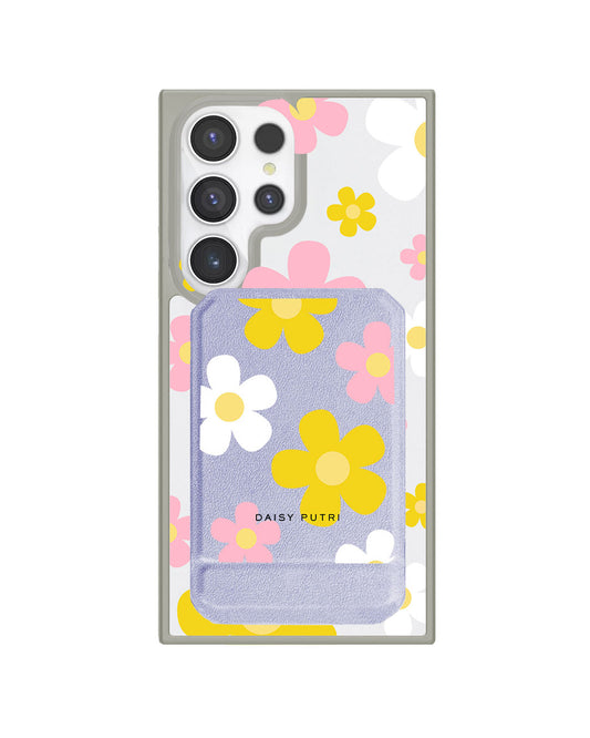 Android Magnetic Multifold Wallet - Daisy Fresh
