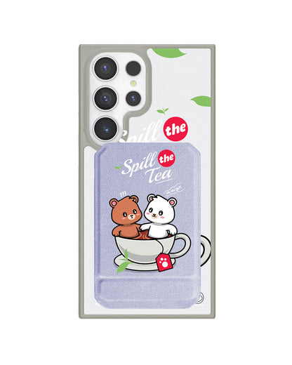 Android Magnetic Multifold Wallet - Spill The Tea