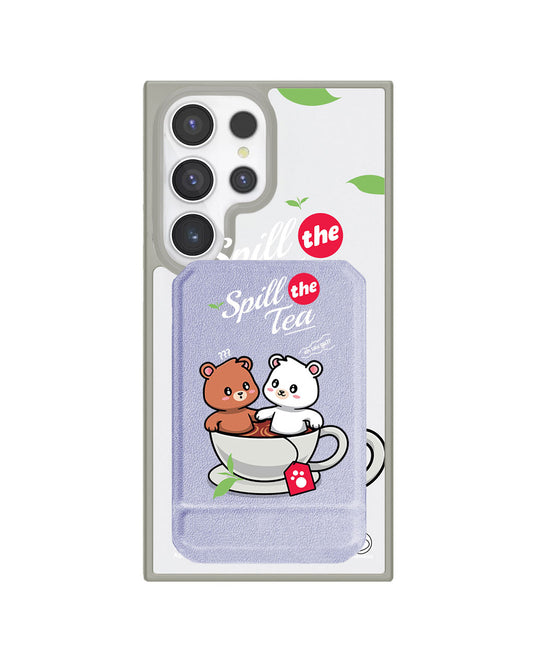 Android Magnetic Multifold Wallet - Spill The Tea