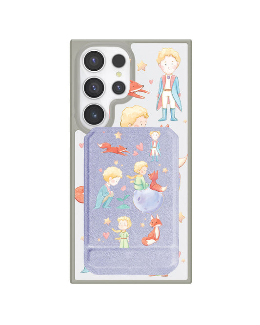 Android Magnetic Multifold Wallet - Little Prince & Fox