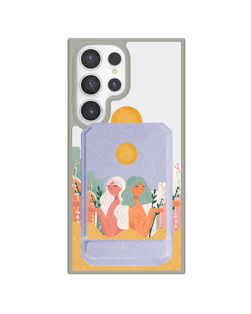 Android Magnetic Multifold Wallet - We're Beautiful