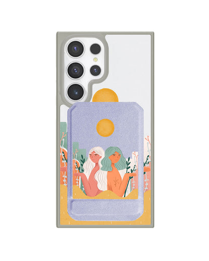 Android Magnetic Multifold Wallet - We're Beautiful