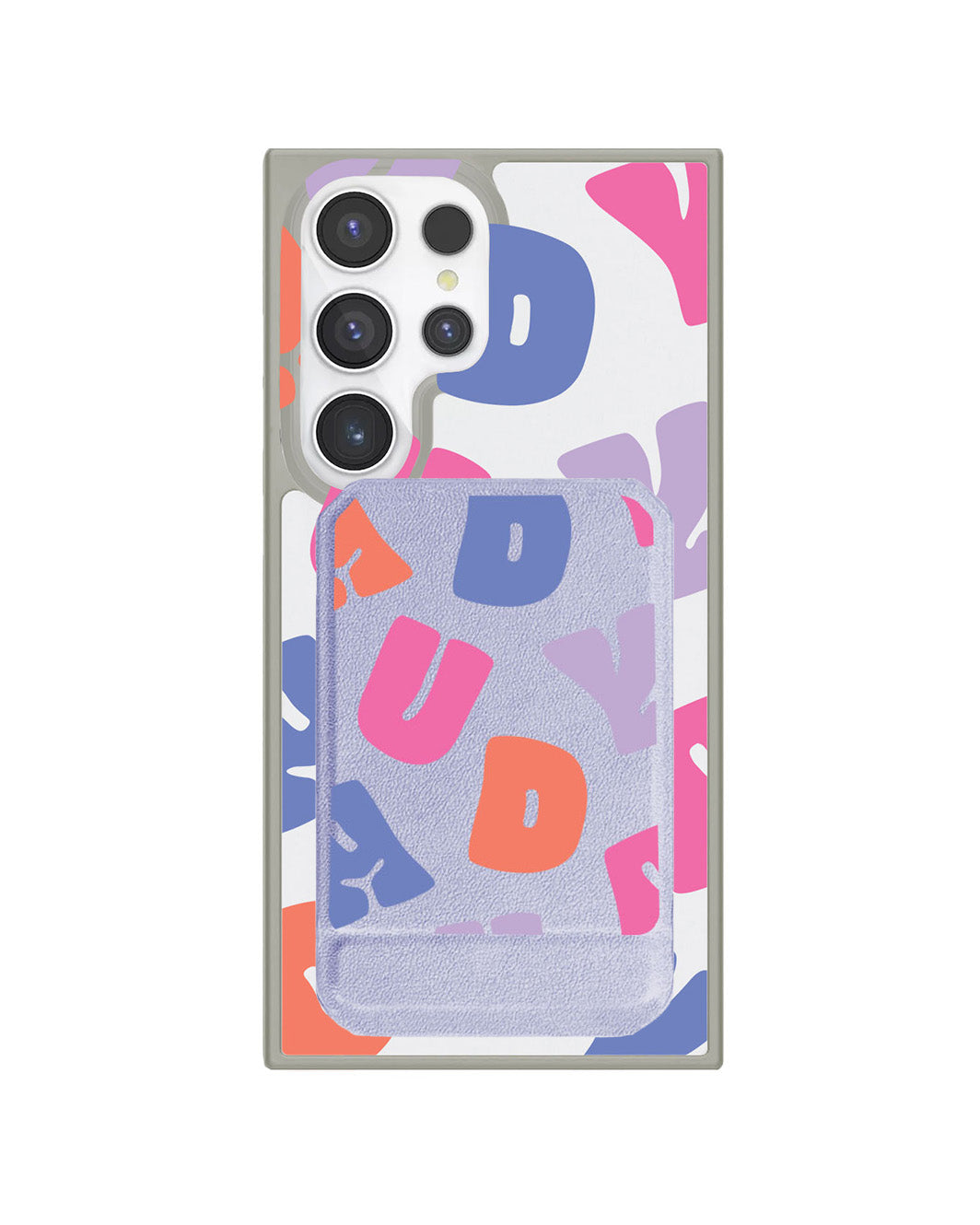 Android Magnetic Multifold Wallet - Chubby Monogram