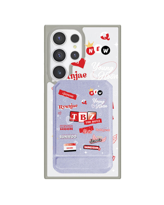 Android Magnetic Multifold Wallet - The Boyz Members