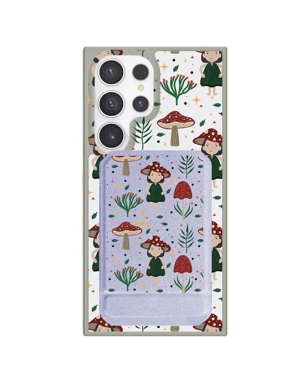 Android Magnetic Multifold Wallet - Lost in the Forest 2.0