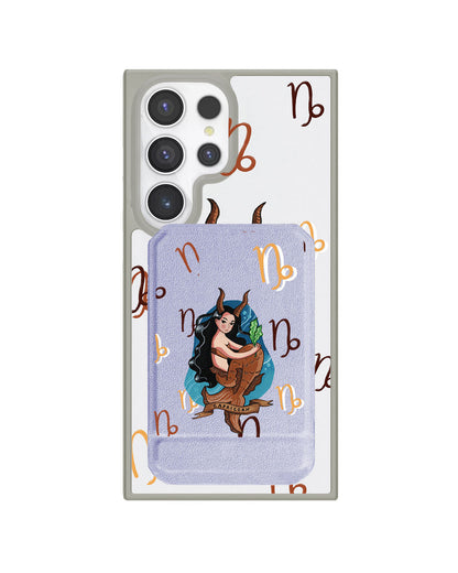 Android Magnetic Multifold Wallet - Capricorn