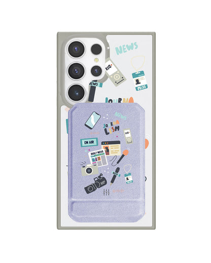 Android Magnetic Multifold Wallet - Journalism