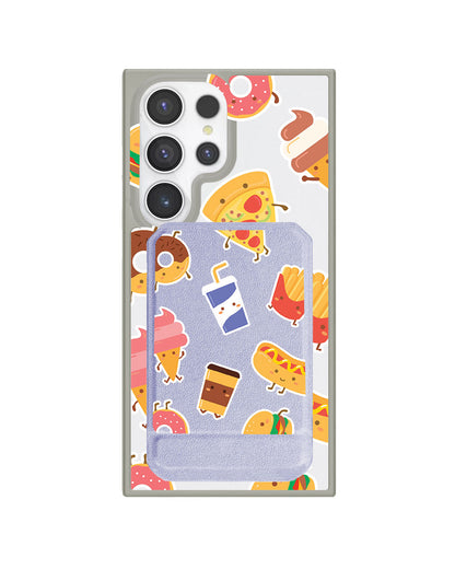 Android Magnetic Multifold Wallet - Fast Foodies
