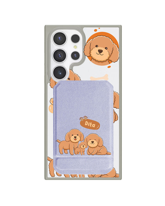 Android Magnetic Multifold Wallet - Poodle Squad 4.0