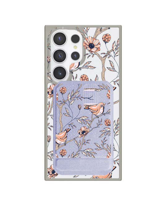 Android Magnetic Multifold Wallet - Lovebird 13.0