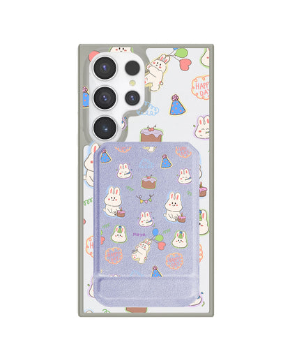 Android Magnetic Multifold Wallet - Fun Party