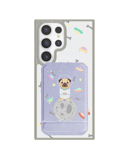 Android Magnetic Multifold Wallet - Pugstronaut