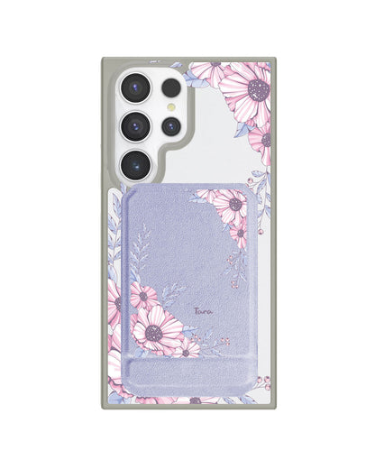 Android Magnetic Multifold Wallet - Pink Blossom